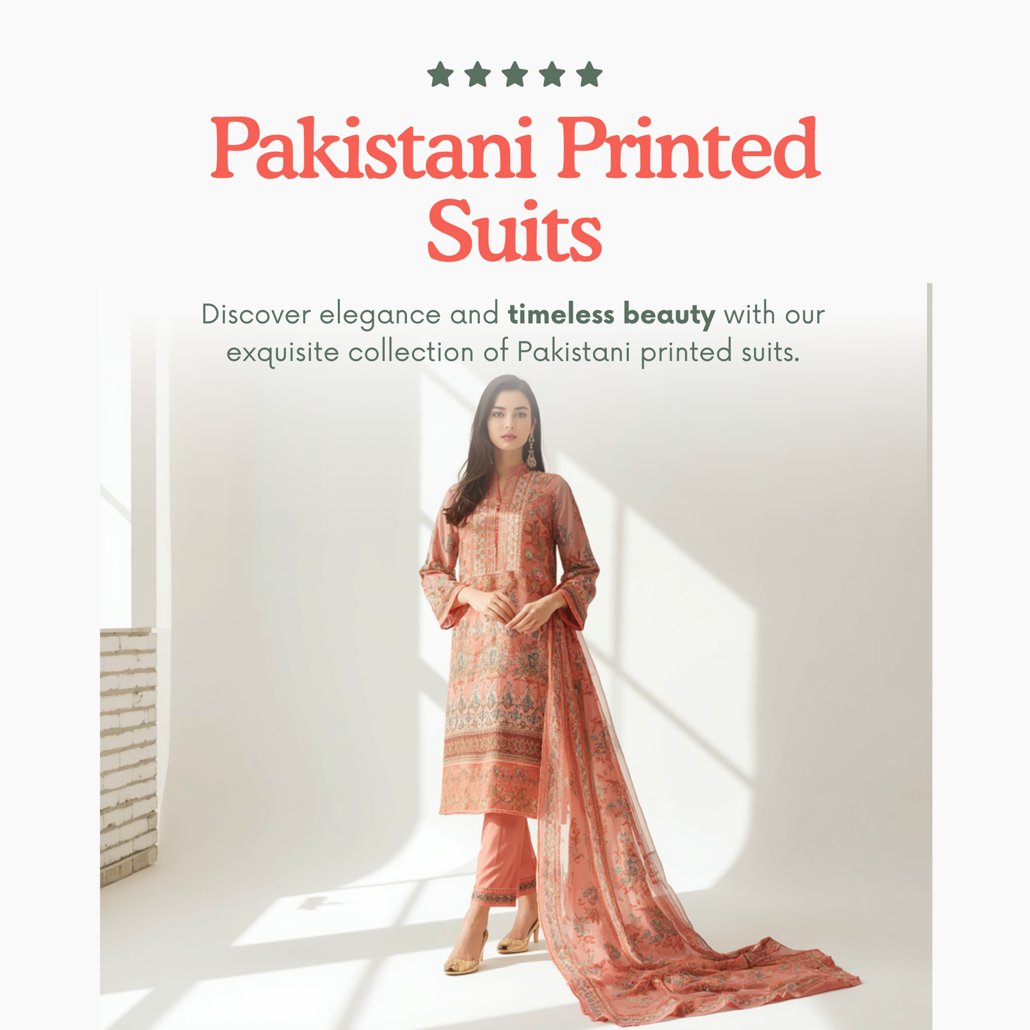 Pakistani Printed Suits Collection