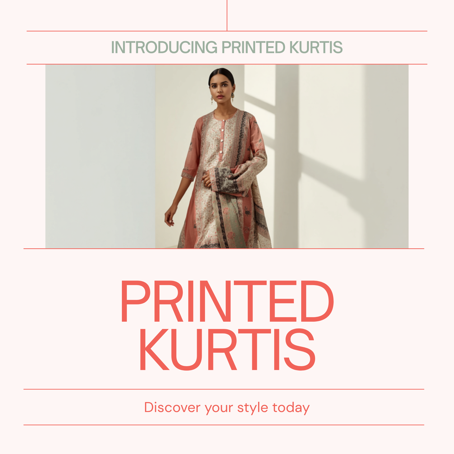 Printed Kurtis
