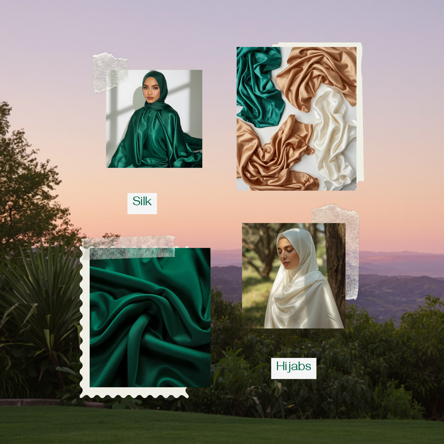Silk Hijabs