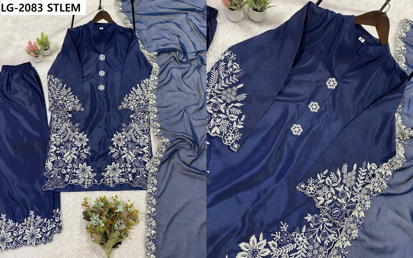LG 2083 Pakistani Suit (XL-XXL) - MUDNAAZ Fashion - view 2