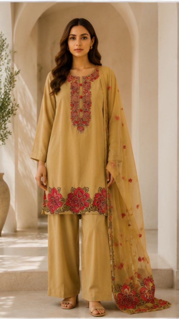 Gulabo B Farsi Salwar Pakistani Suit (L-3XL)