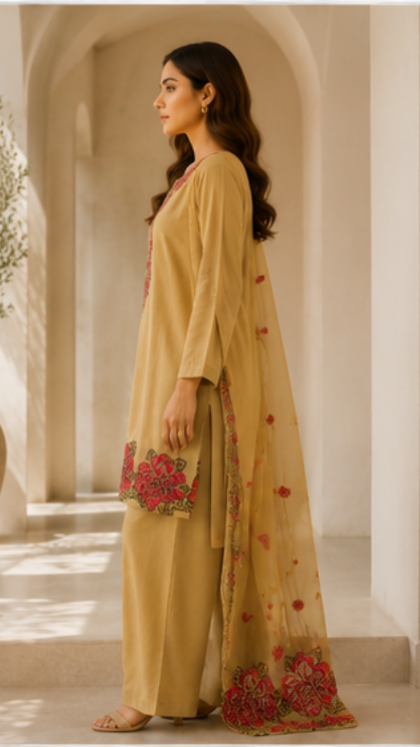 Gulabo B Farsi Salwar Pakistani Suit (L-3XL)