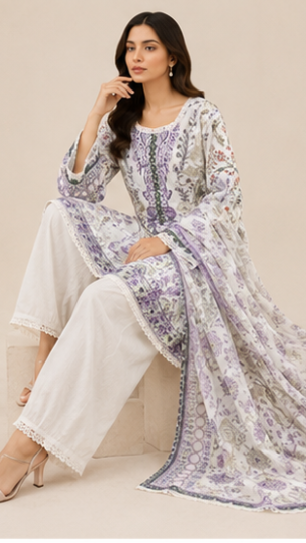 Jade Crimson 15 Pakistani Suit