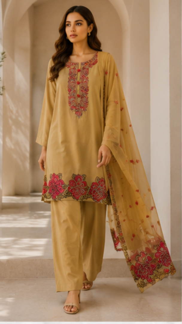 Gulabo B Farsi Salwar Pakistani Suit (L-3XL)