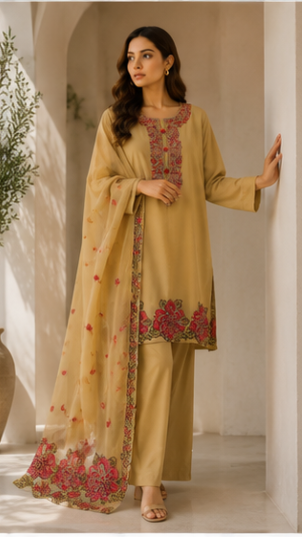 Gulabo B Farsi Salwar Pakistani Suit (L-3XL)