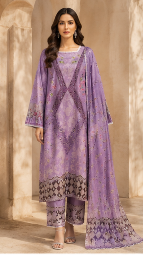 Jade Crimson 15 Pakistani Suit