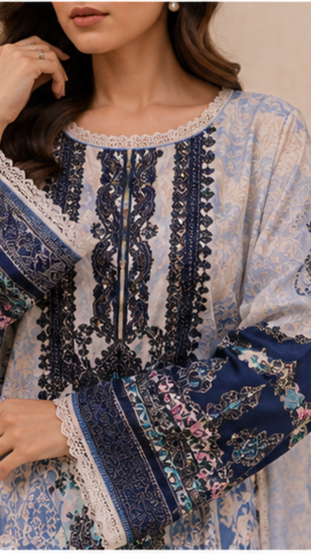 Jade Crimson 15 Pakistani Suit - MUDNAAZ Fashion - view 18