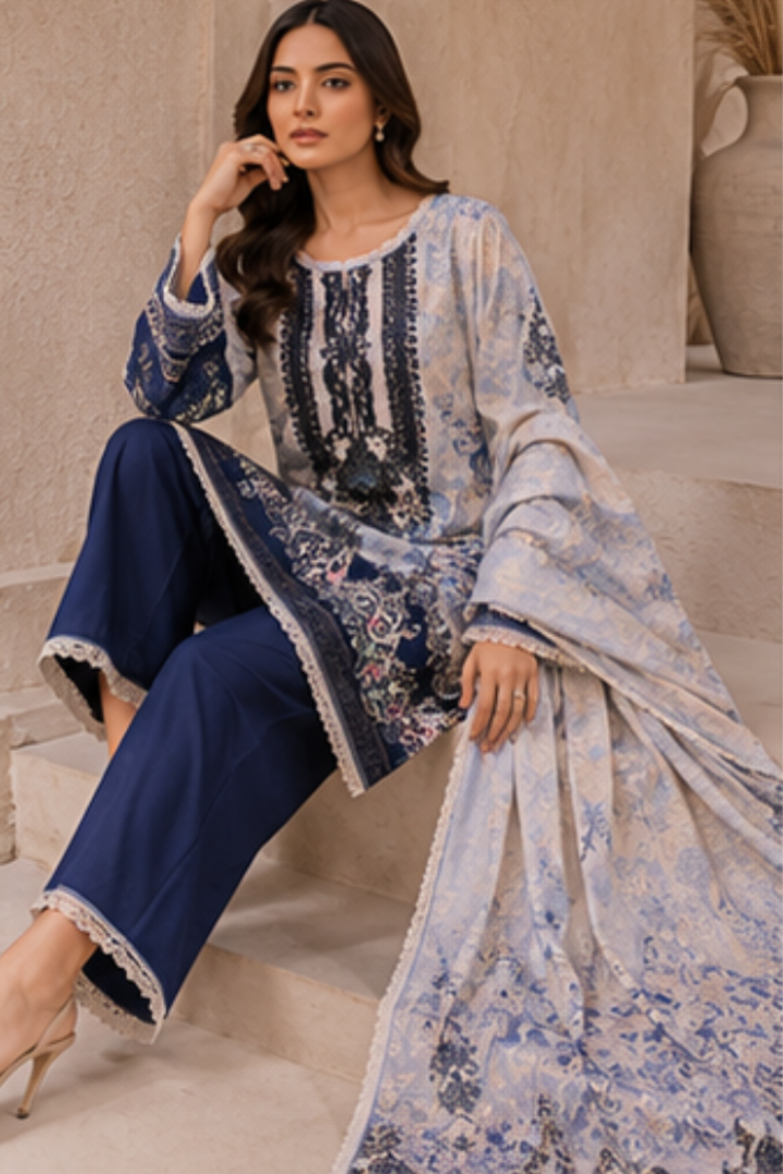 Jade Crimson 15 Pakistani Suit - MUDNAAZ Fashion - view 19