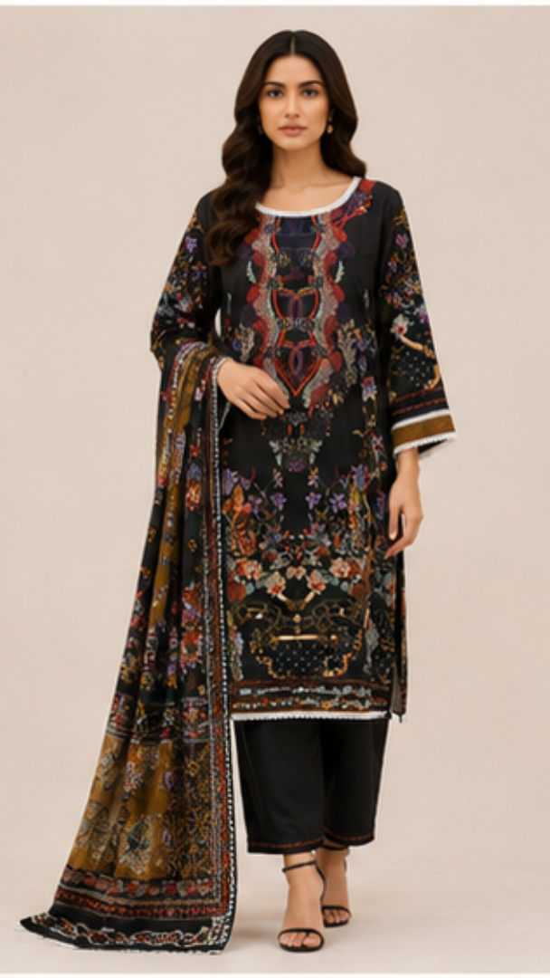 Jade Crimson 15 Pakistani Suit - MUDNAAZ Fashion - view 8