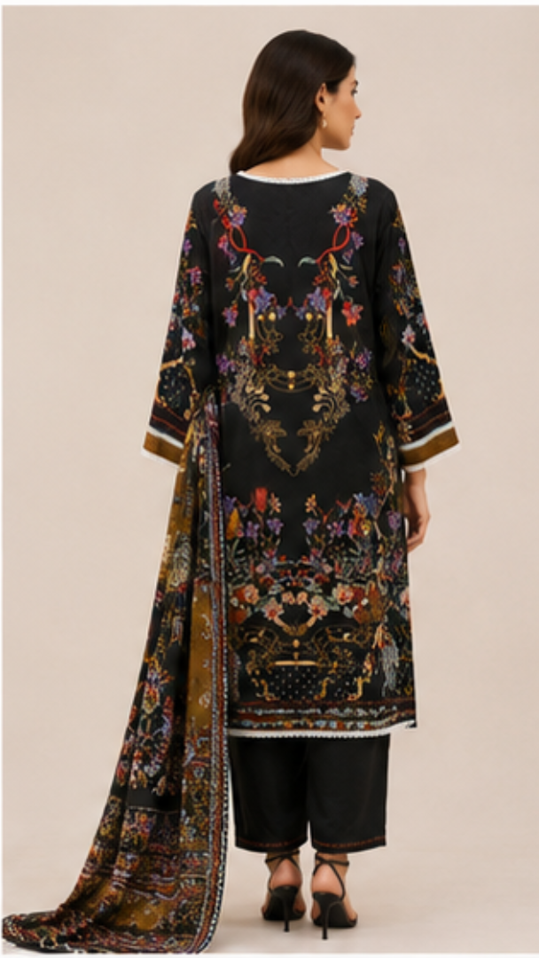 Jade Crimson 15 Pakistani Suit - MUDNAAZ Fashion - view 9