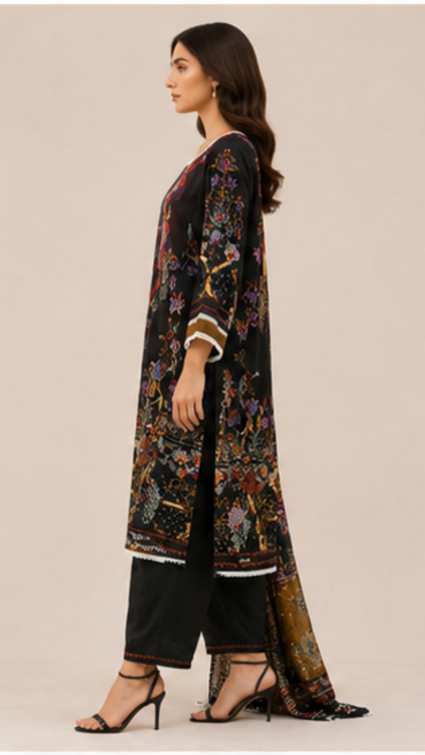 Jade Crimson 15 Pakistani Suit - MUDNAAZ Fashion - view 10