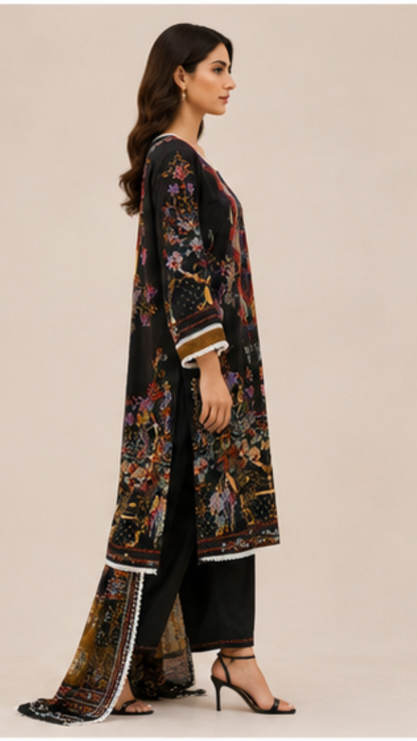 Jade Crimson 15 Pakistani Suit - MUDNAAZ Fashion - view 11
