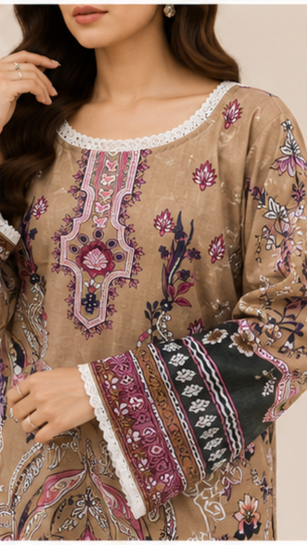 Jade Crimson 15 Pakistani Suit - MUDNAAZ Fashion - view 6