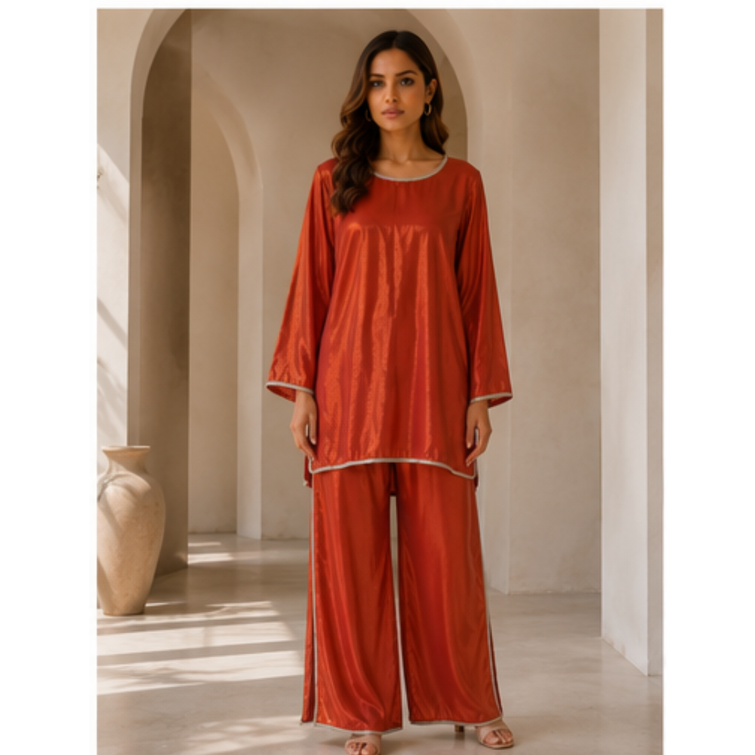 Hania Amir Silk Dress Lace Pattern - MUDNAAZ Fashion - view 15