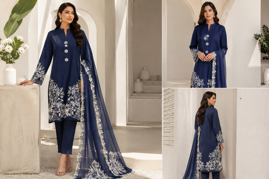 LG 2083 Pakistani Suit (XL-XXL) - MUDNAAZ Fashion - view 1