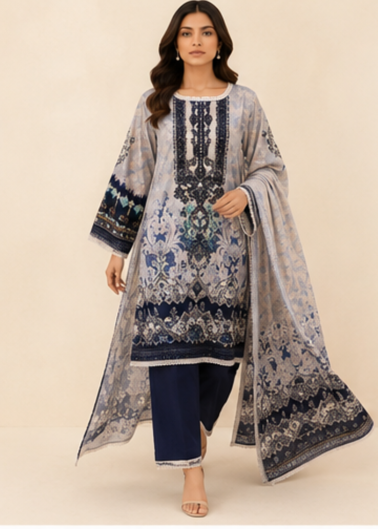 Zulfat Vol 3 Pakistani Suit (XXL) - MUDNAAZ Fashion - view 3