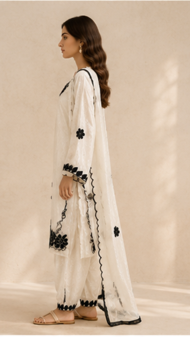 Maryam Farsi Salwar Pakistani Suit - MUDNAAZ Fashion - view 3