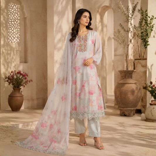DES DN 2950 Pakistani Suit - MUDNAAZ Fashion - view 1