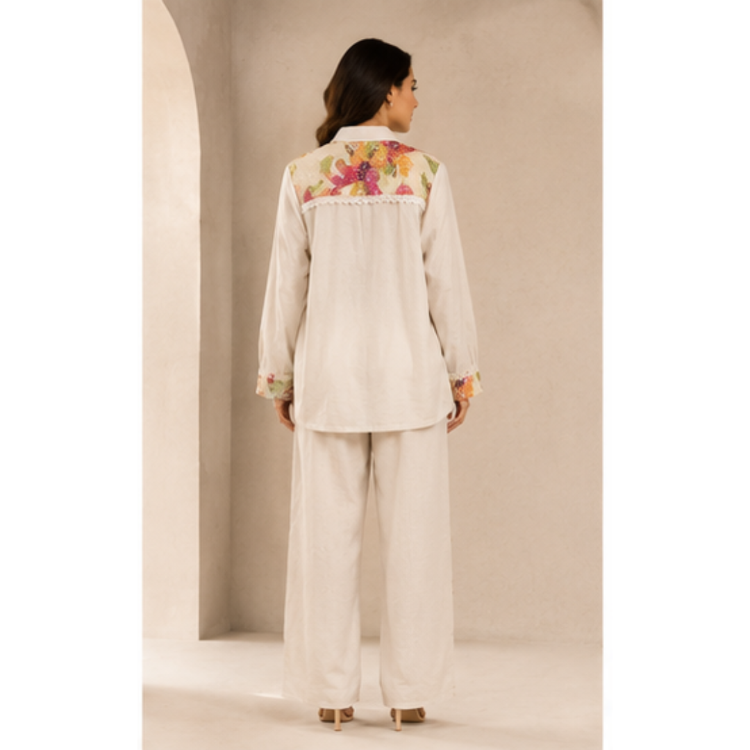 Khadi Co-ord Set - MUDNAAZ Fashion - view 3