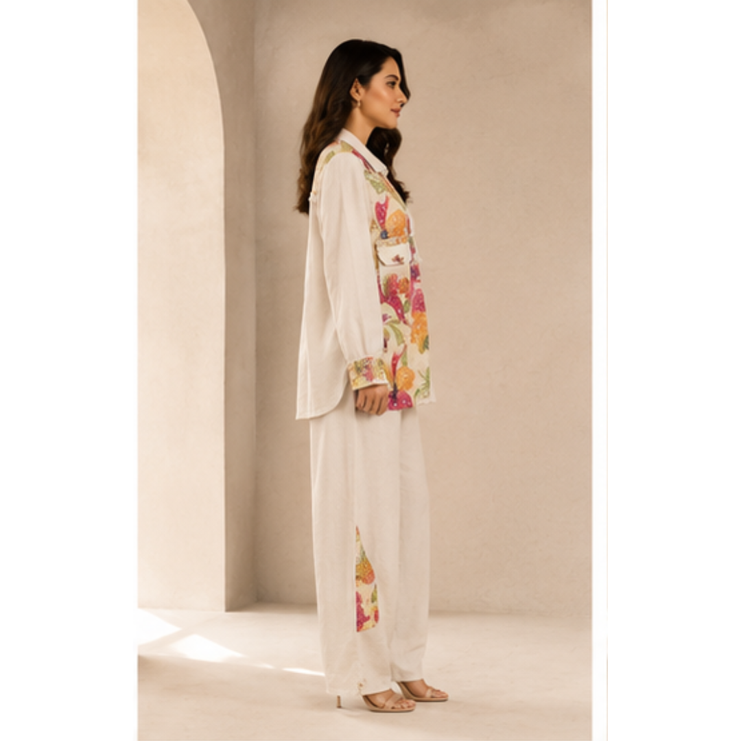 Khadi Co-ord Set - MUDNAAZ Fashion - view 5