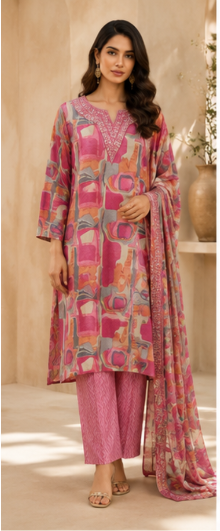HKC 4100 3 Pcs Kurti Set - MUDNAAZ Fashion - view 1