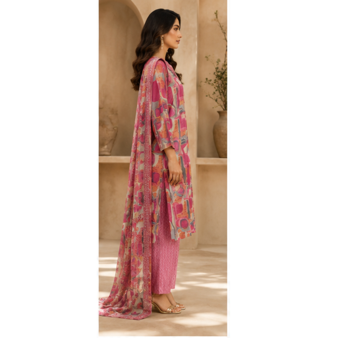 HKC 4100 3 Pcs Kurti Set - MUDNAAZ Fashion - view 3