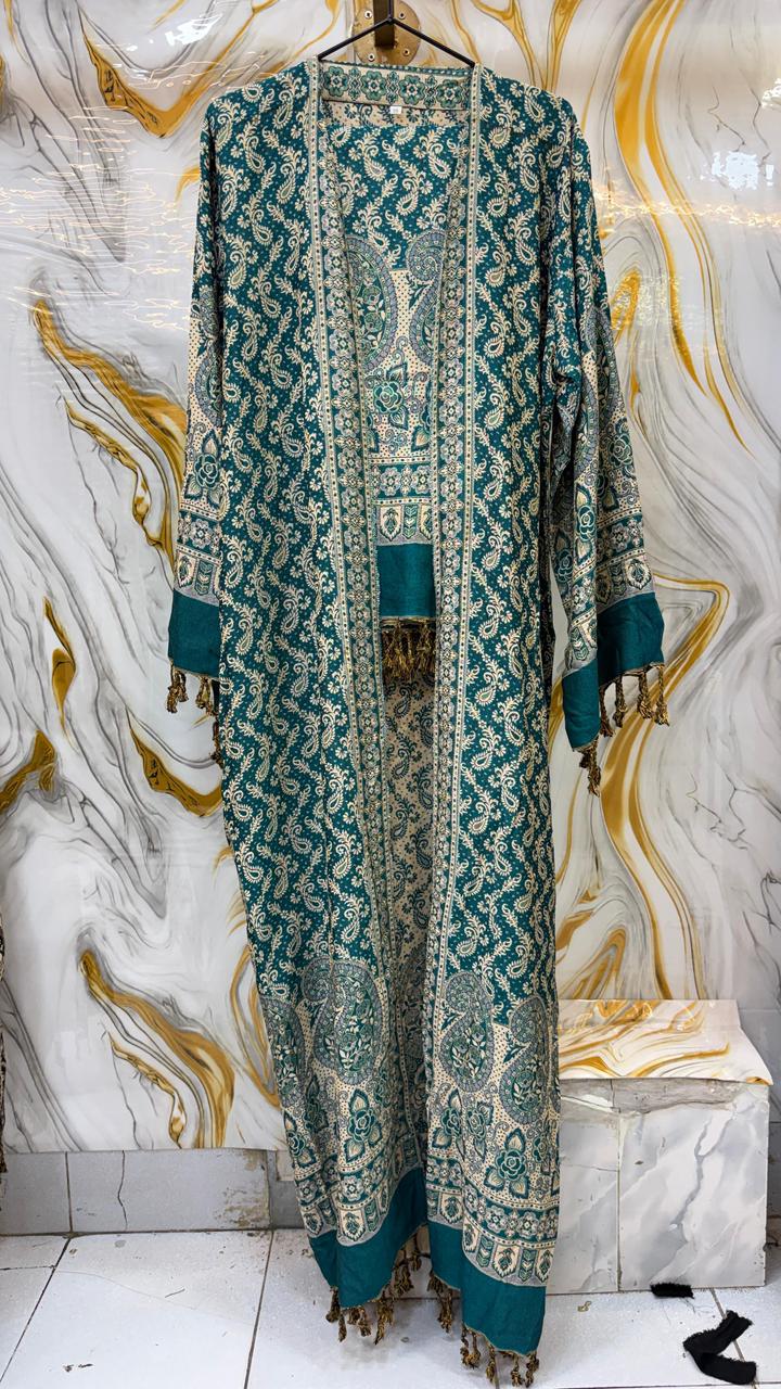 Pashmina Authentic Dubai Abaya - MUDNAAZ Fashion - view 5