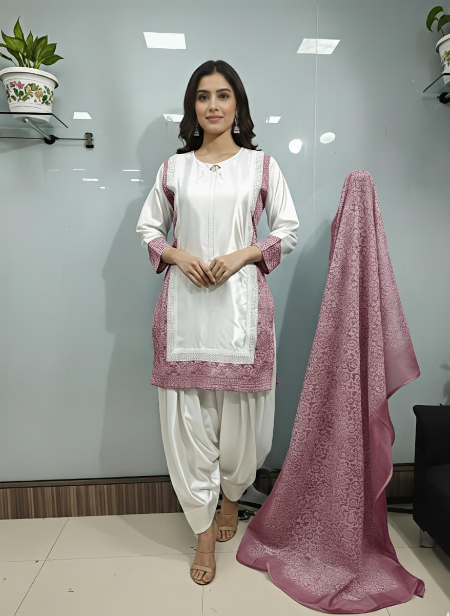 Lubna Farshi Salwar Pakistani Suit - MUDNAAZ Fashion - view 6