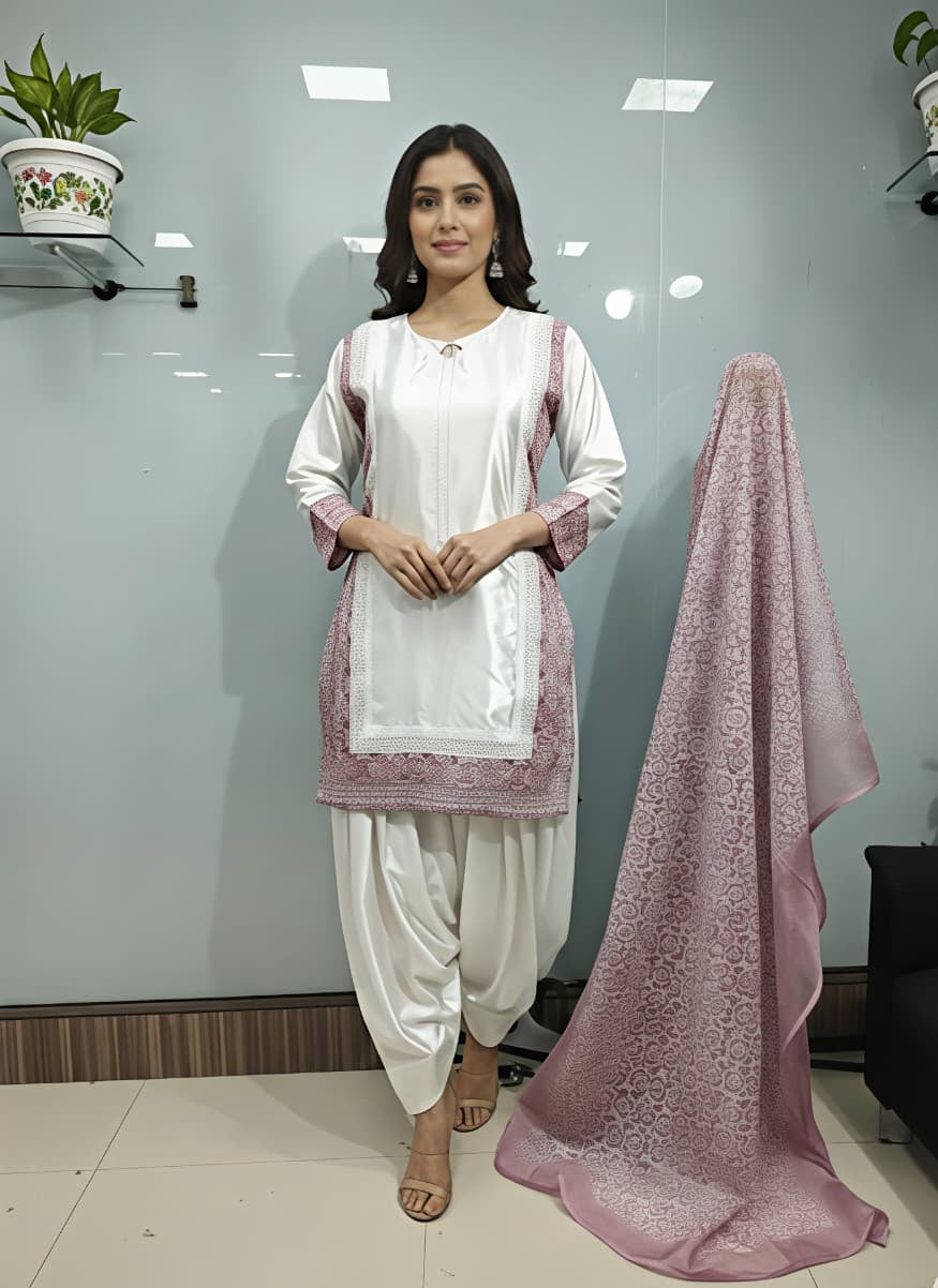 Lubna Farshi Salwar Pakistani Suit - MUDNAAZ Fashion - view 7