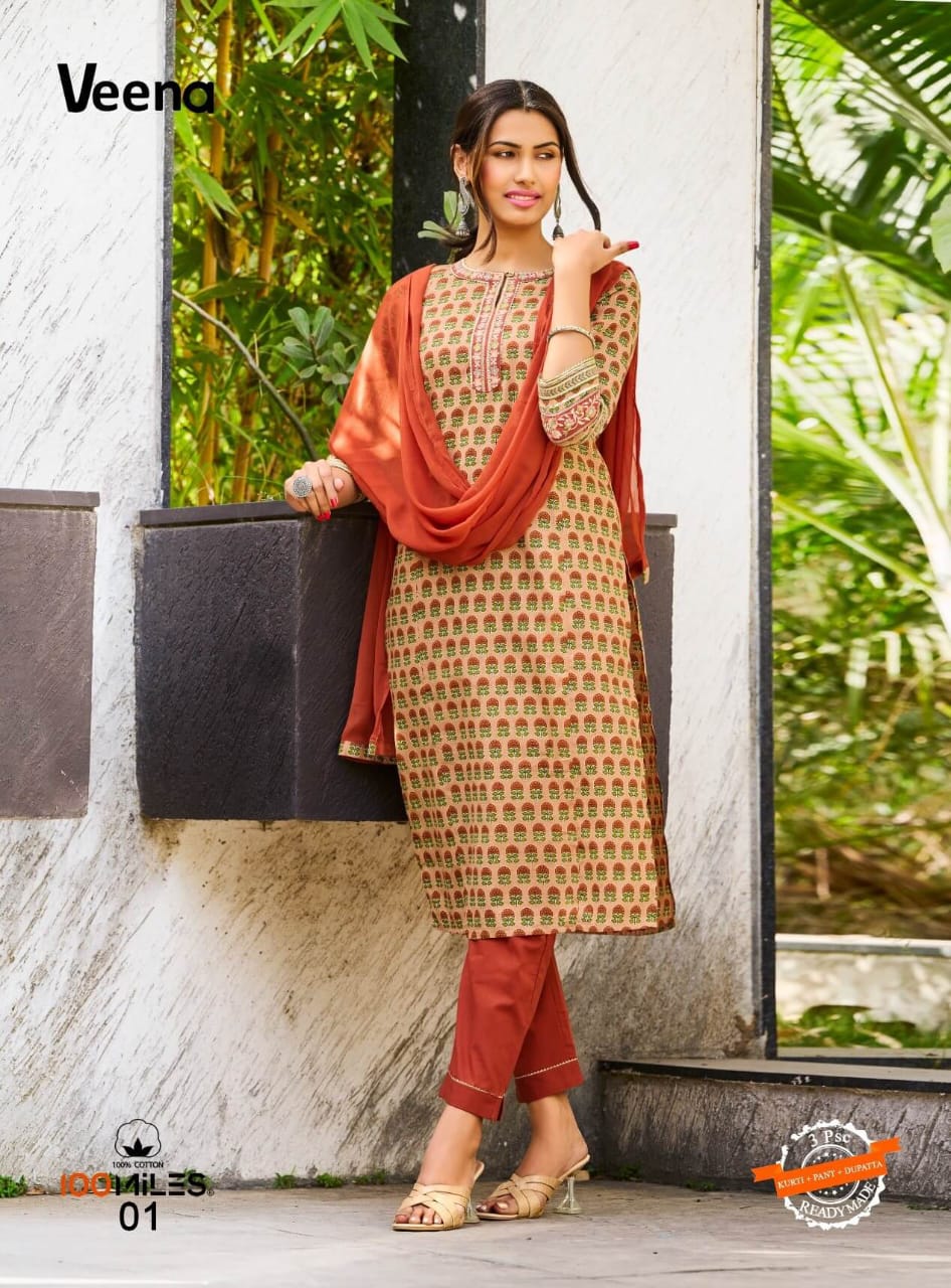 Veena Pakistani Suit - MUDNAAZ Fashion - view 1