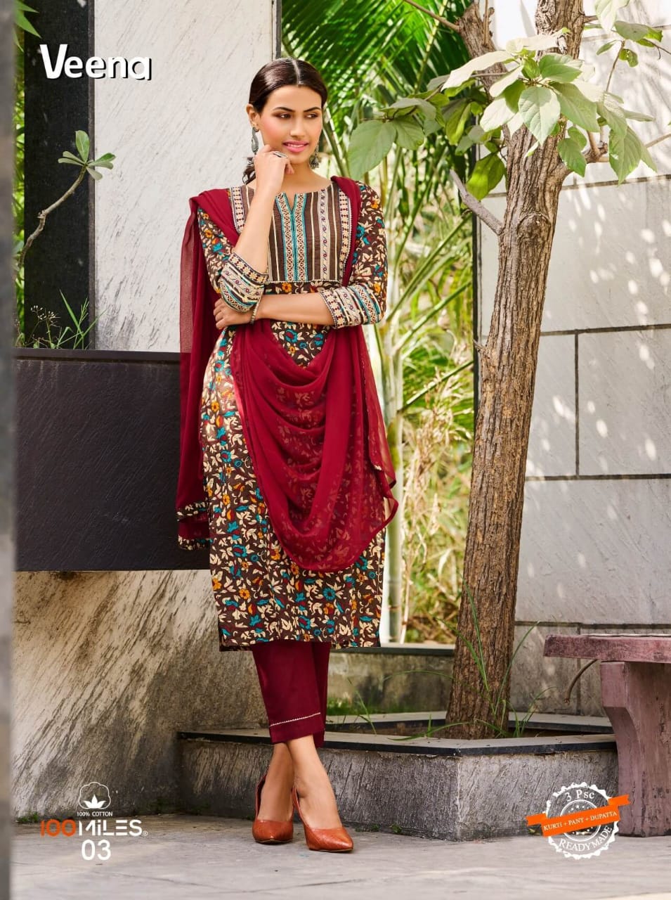 Veena Pakistani Suit - MUDNAAZ Fashion - view 5