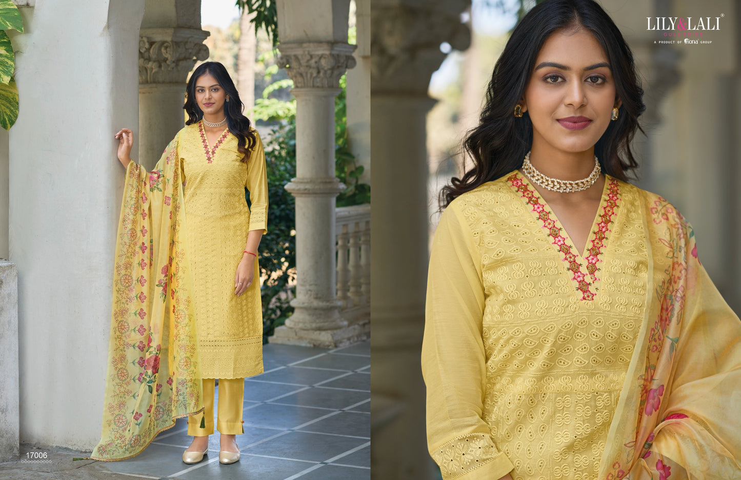 Lina And Lilly Kashish 3pc Suit