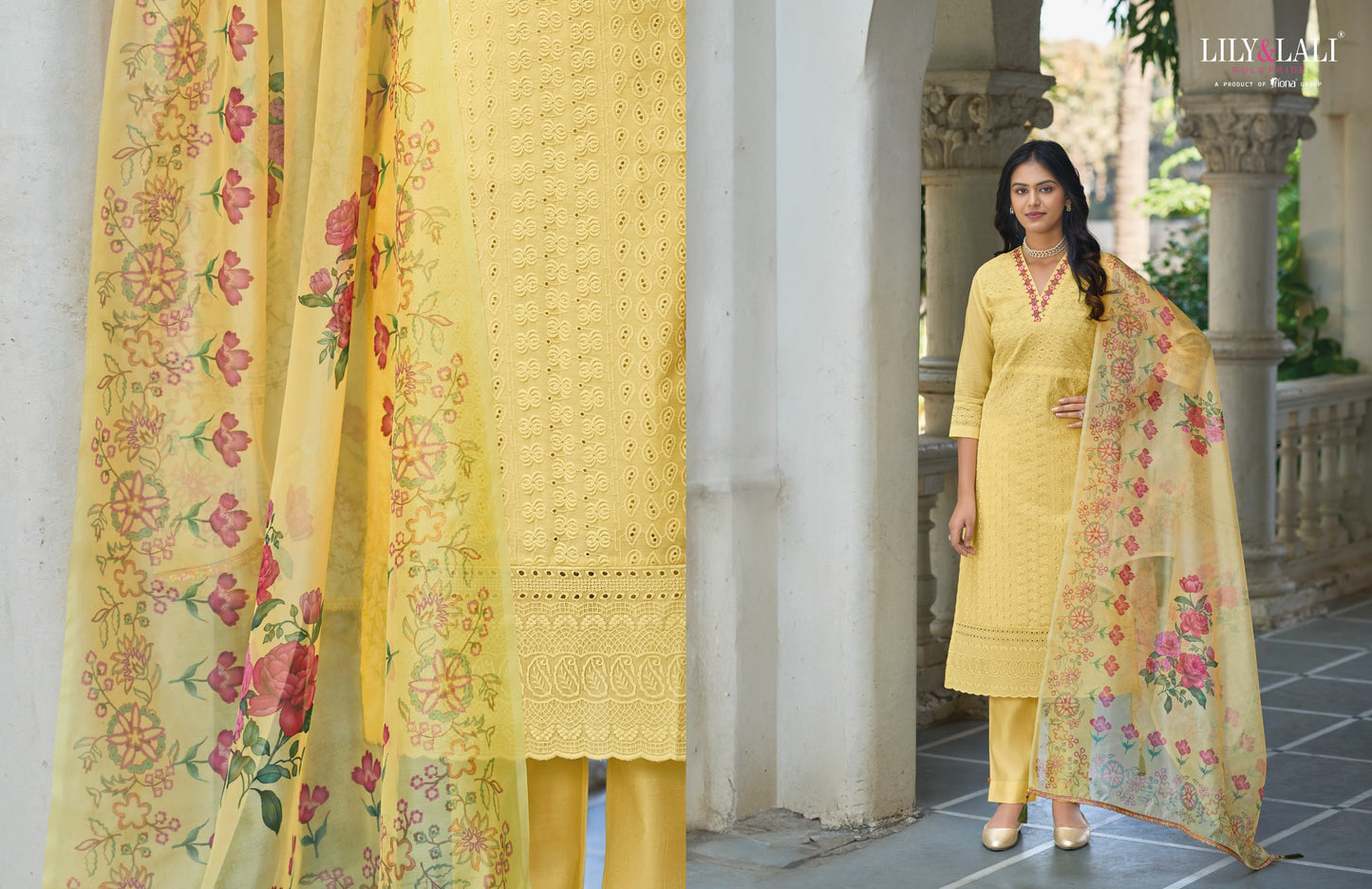 Lina And Lilly Kashish 3pc Suit