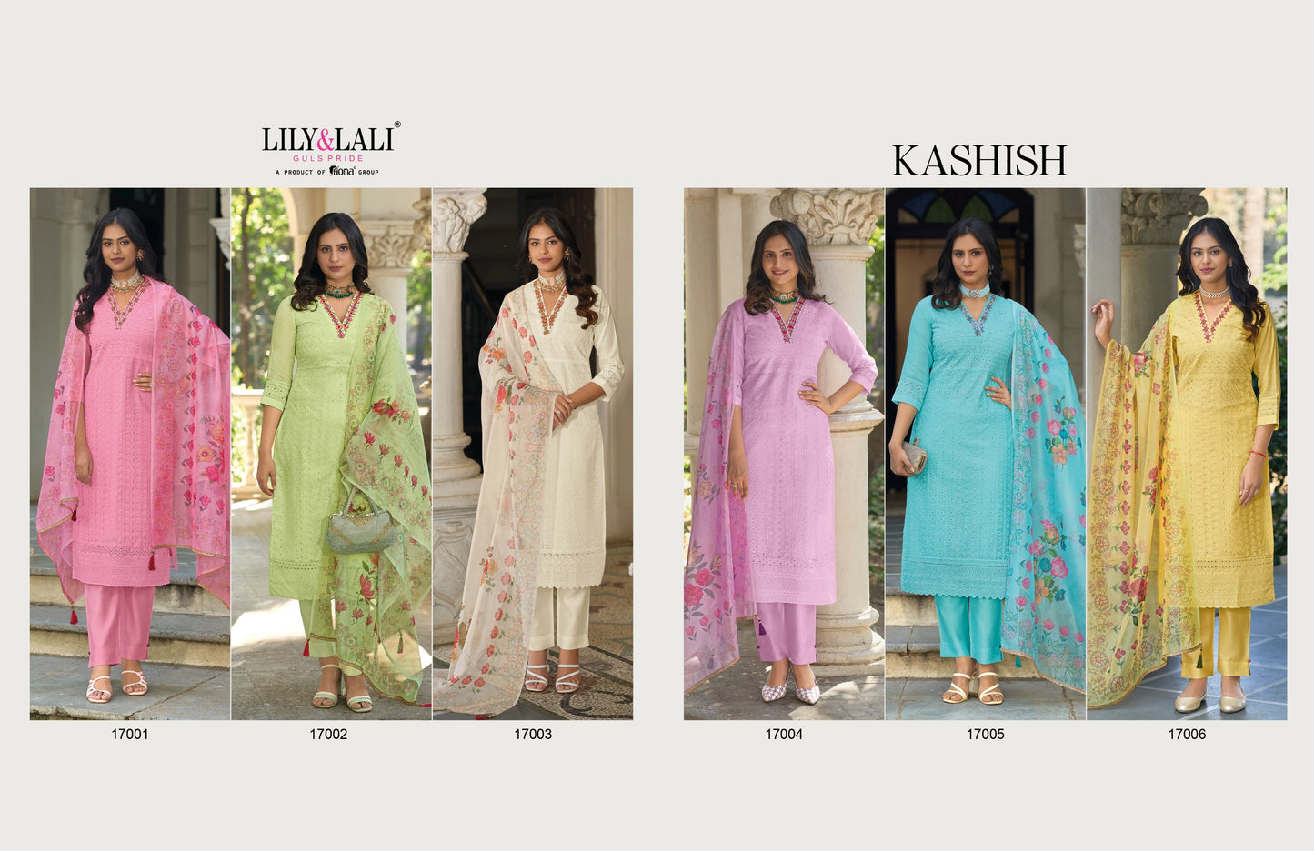 Lina And Lilly Kashish 3pc Suit