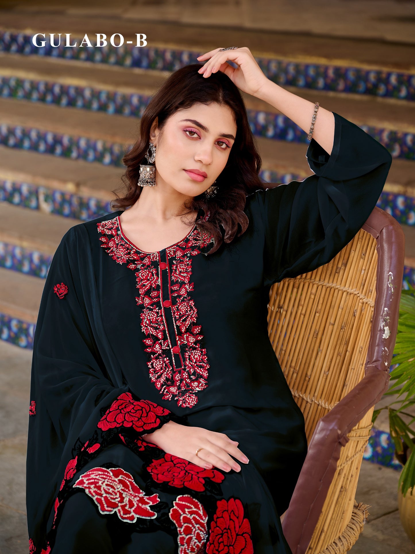Gulabo B Farsi Salwar Pakistani Suit (L-3XL)